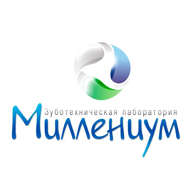 Разработка логотипа для зуботехнической лаборатории Милениум